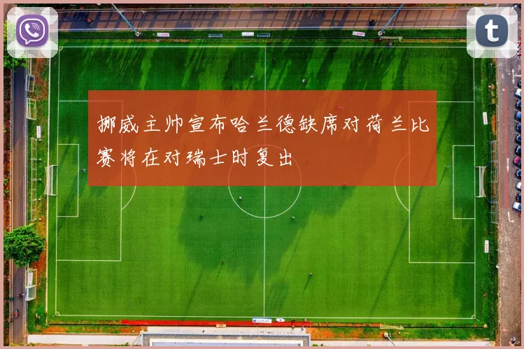 挪威主帅宣布哈兰德缺席对荷兰比赛将在对瑞士时复出